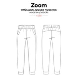 Jalie Patterns-Zoom Modern Joggers-sewing pattern-gather here online