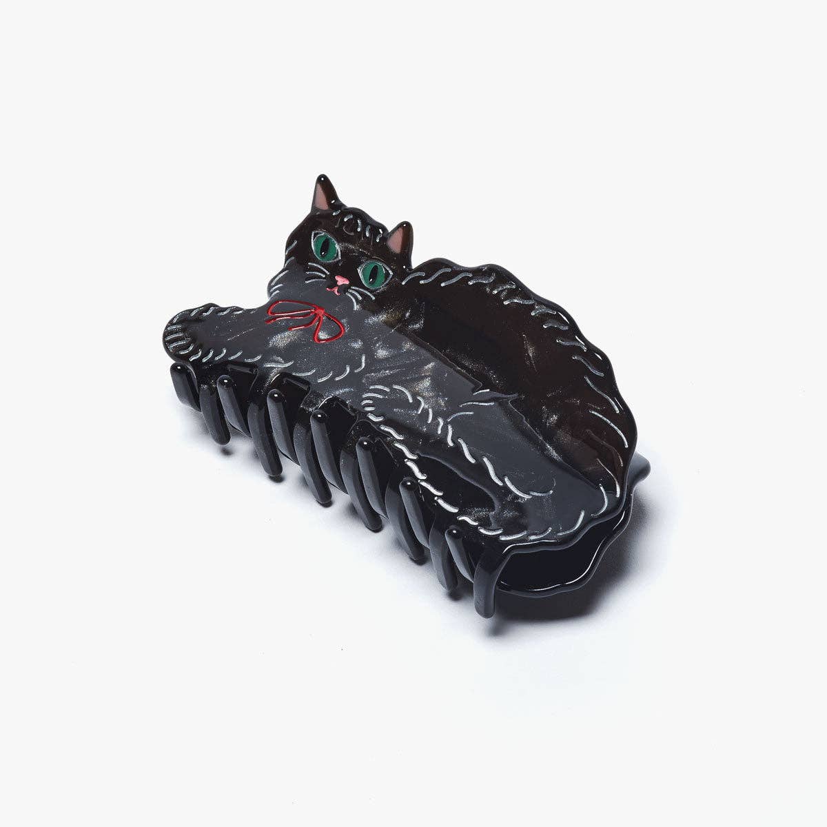 WINONA IRENE-Black Kitty Hair Claw-accessory-gather here online