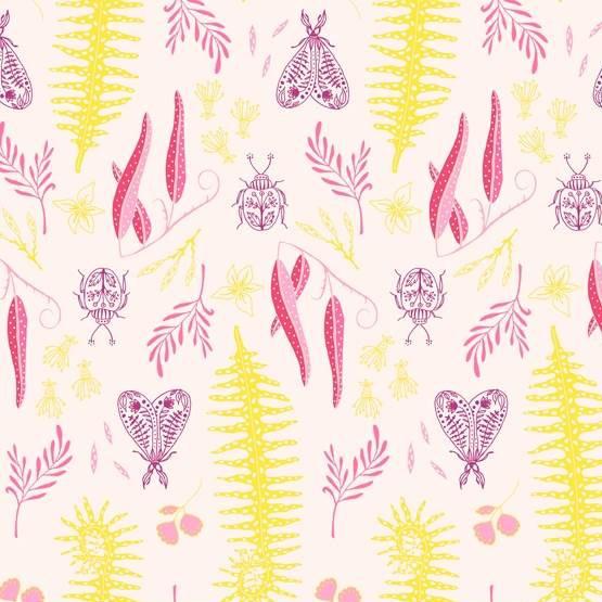Windham Fabrics-Maracas on Light Pink-fabric-gather here online