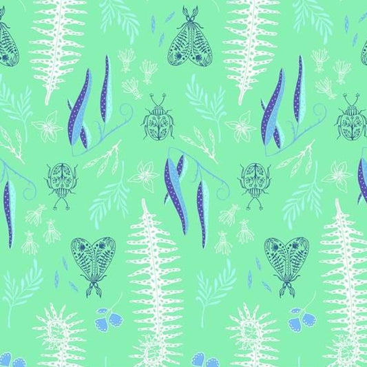 Windham Fabrics-Maracas on Mint-fabric-gather here online