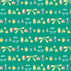 Windham Fabrics-Gasparee on Teal-fabric-gather here online