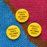Word For Word-Disability Rights Pinback Button-accessory-gather here online