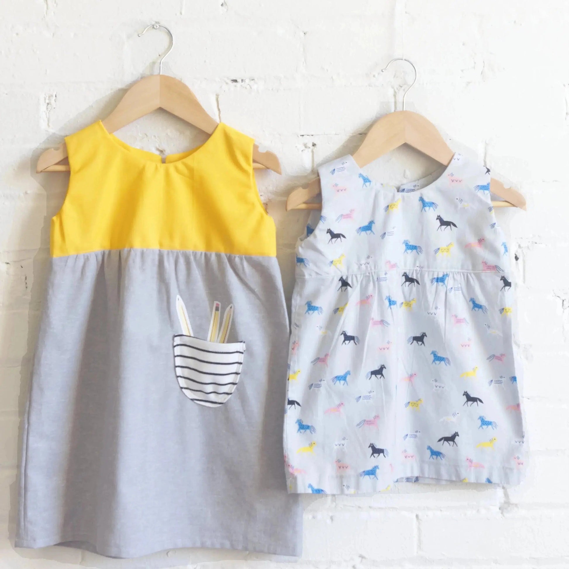 Fionna Hanna-Pencil Dress Sewing Pattern-sewing pattern - kids-gather here online