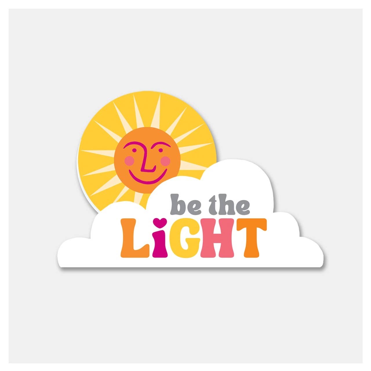 Rock Scissor Paper-Be The Light - Sticker-accessory-gather here online