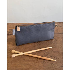 Artifact-Knitting Pouch - Slate-accessory-gather here online