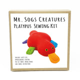 Mr. Sogs Creatures-Platypus Sewing Kit-sewing kit-Rainbow-gather here online