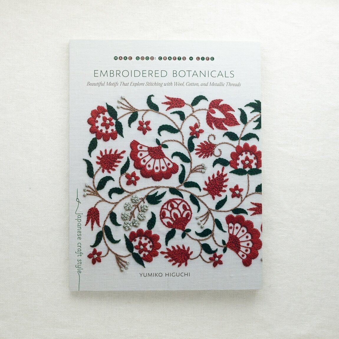 Roost Books-Embroidered Botanicals-book-gather here online