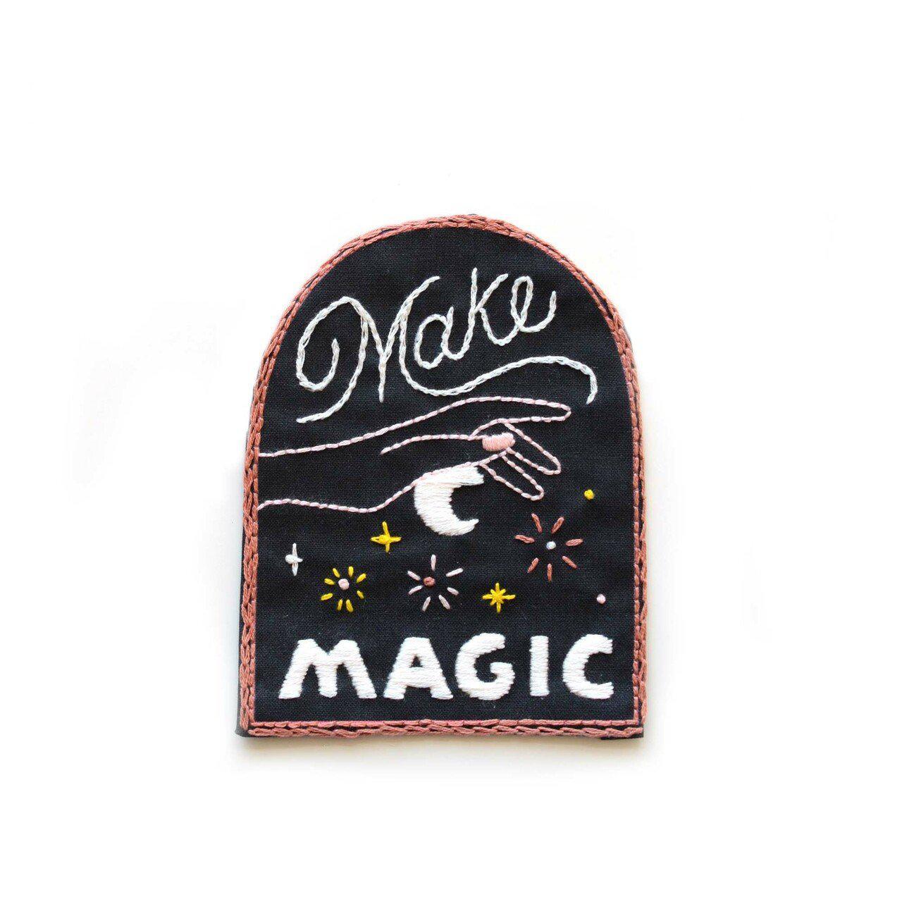 Antiquaria-Make Magic Embroidery Patch DIY Kit-embroidery kit-gather here online