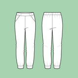 Assembly Line-Almost Long Trousers Pattern-sewing pattern-Default-gather here online