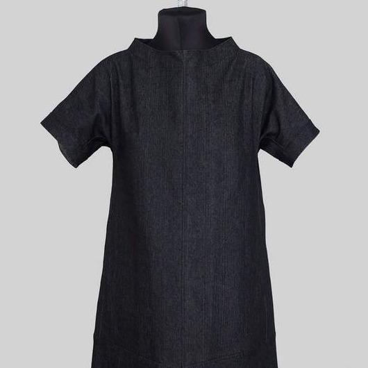 chinese dress ladies Prairie Dress, Cap Sleeve Linen – Heart's Desire Clothing main image 1