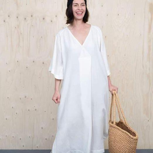 Assembly Line-Kaftan Dress Pattern-sewing pattern-gather here online