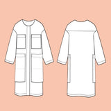 Assembly Line-Lab Coat Pattern-sewing pattern-gather here online