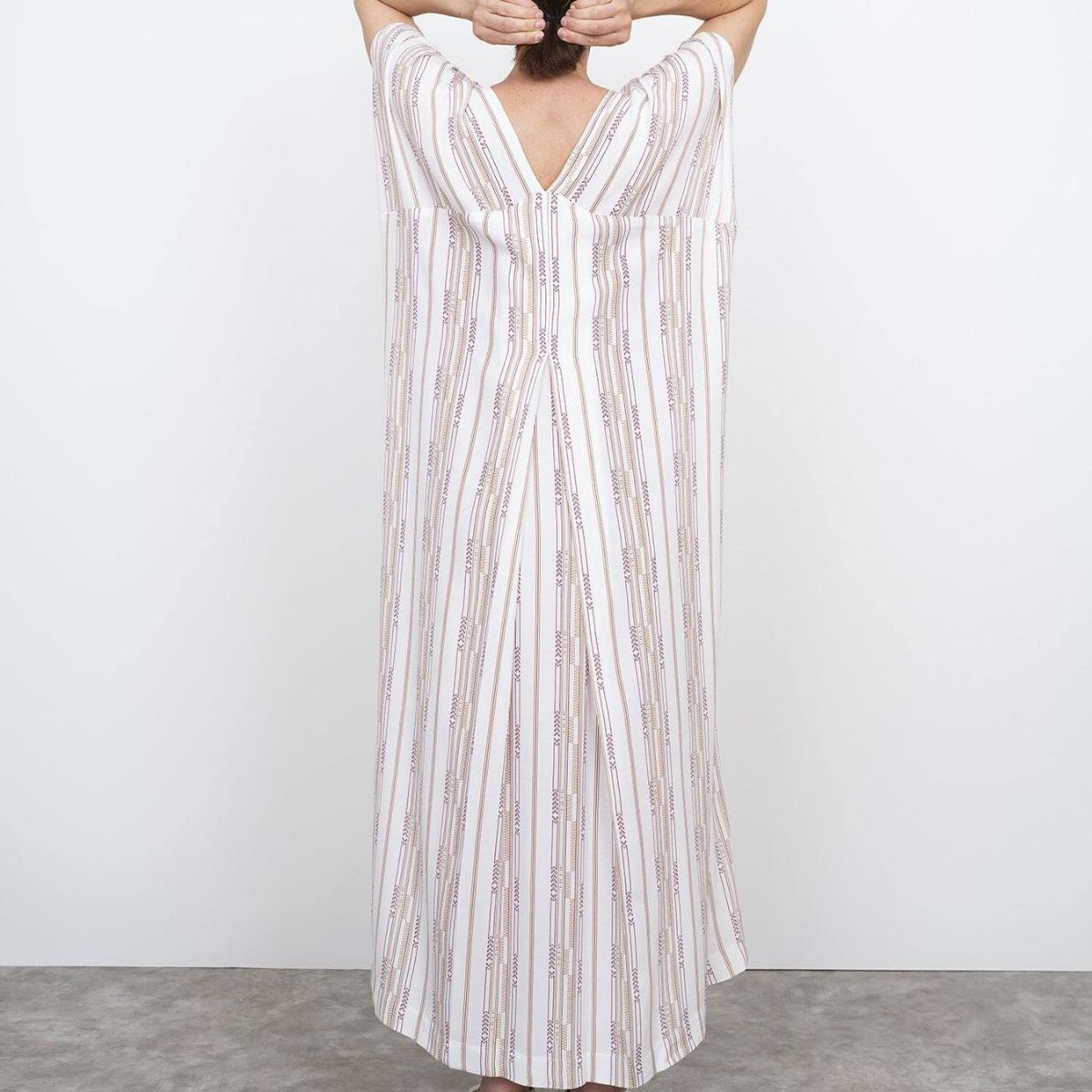 Assembly Line-Minimalist Kaftan Dress Pattern-sewing pattern-gather here online