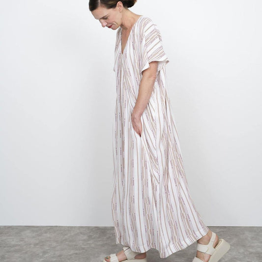 Assembly Line-Minimalist Kaftan Dress Pattern-sewing pattern-gather here online
