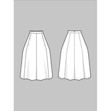 The Assembly LIne-Tulip Skirt Pattern-sewing pattern-gather here online