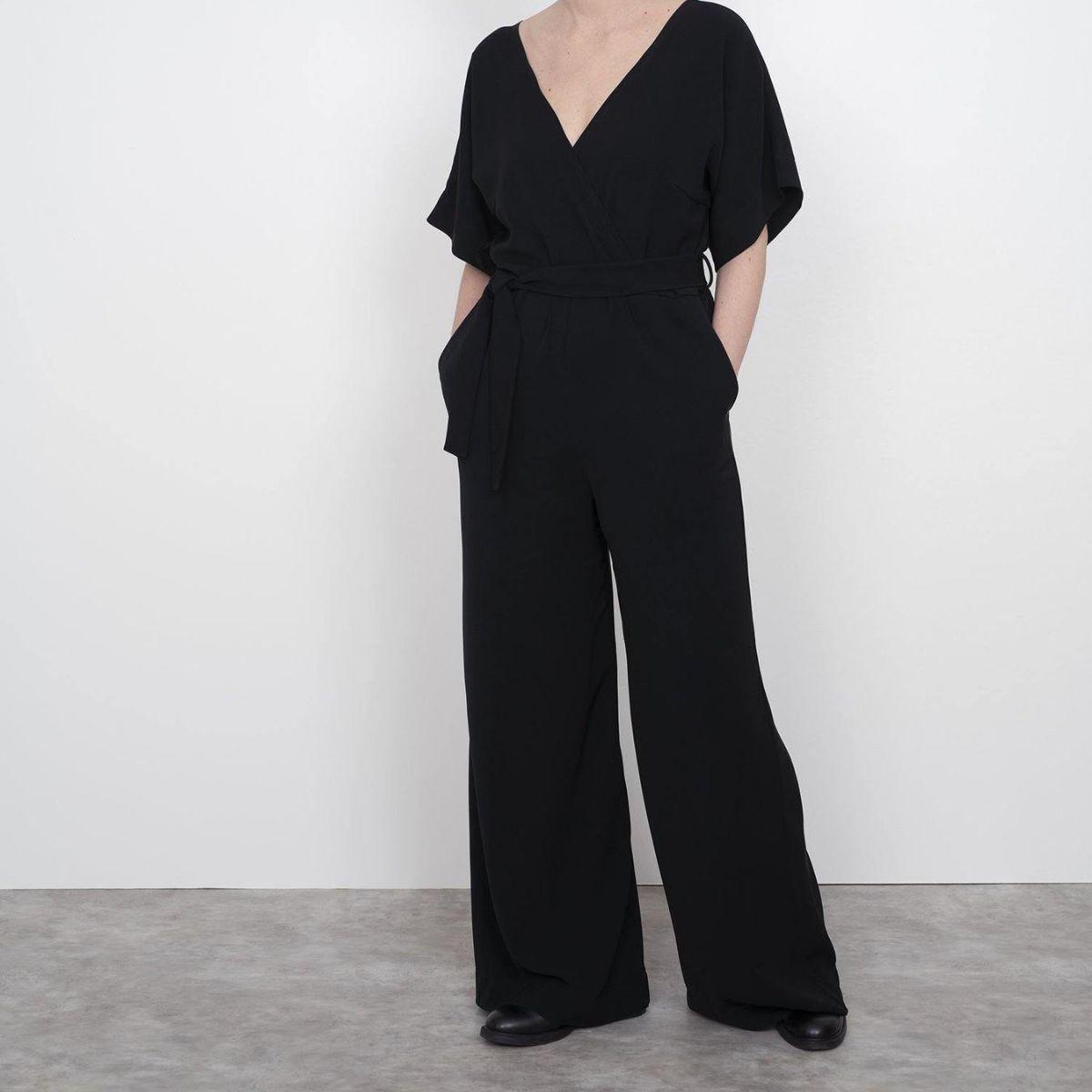 Assembly Line-Wide-Leg Jumpsuit Pattern-sewing pattern-gather here online