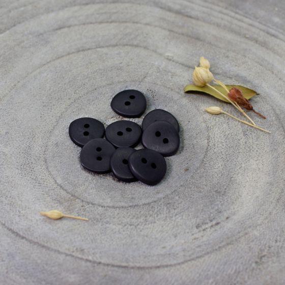 Atelier Brunette-12mm Jaipur Button-button-Black-gather here online