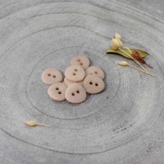 Atelier Brunette-12mm Jaipur Button-button-Blush-gather here online