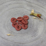 Atelier Brunette-12mm Jaipur Button-button-Chestnut-gather here online