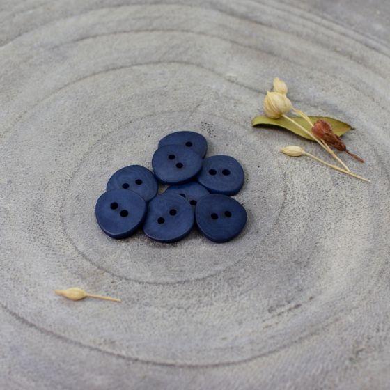 Atelier Brunette-12mm Jaipur Button-button-Midnight-gather here online