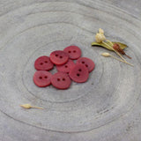 Atelier Brunette-12mm Jaipur Button-button-Terracotta-gather here online
