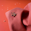 Atelier Brunette-Gabardine-fabric-03 Chestnut-gather here online