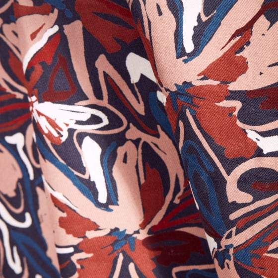 Atelier Brunette-Hilma River Viscose Twill-fabric-gather here online