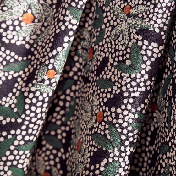 Atelier Brunette-Lucie Cedar Viscose Crepe-fabric-gather here online