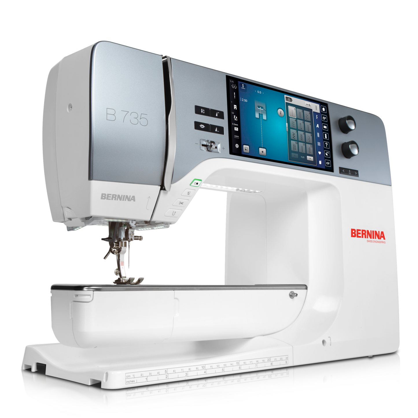 BERNINA-B735-sewing machine-gather here online