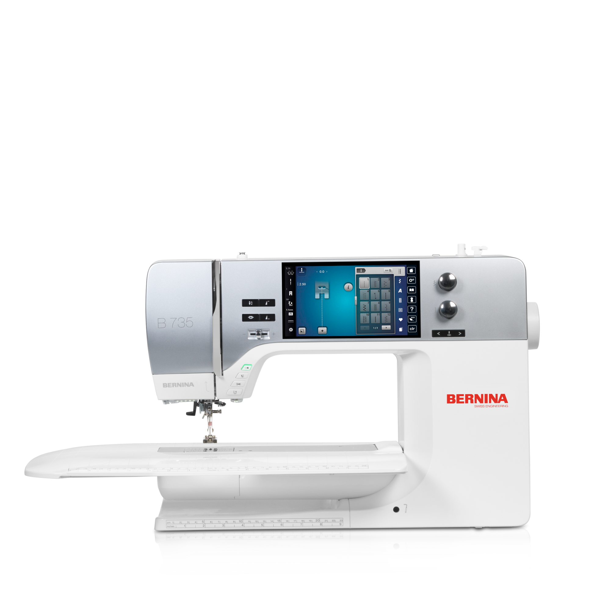 BERNINA-B735-sewing machine-gather here online