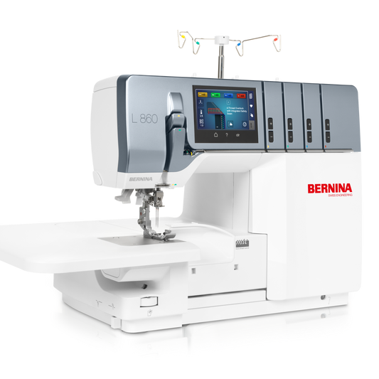 BERNINA-L860 Serger-sewing machine-gather here online