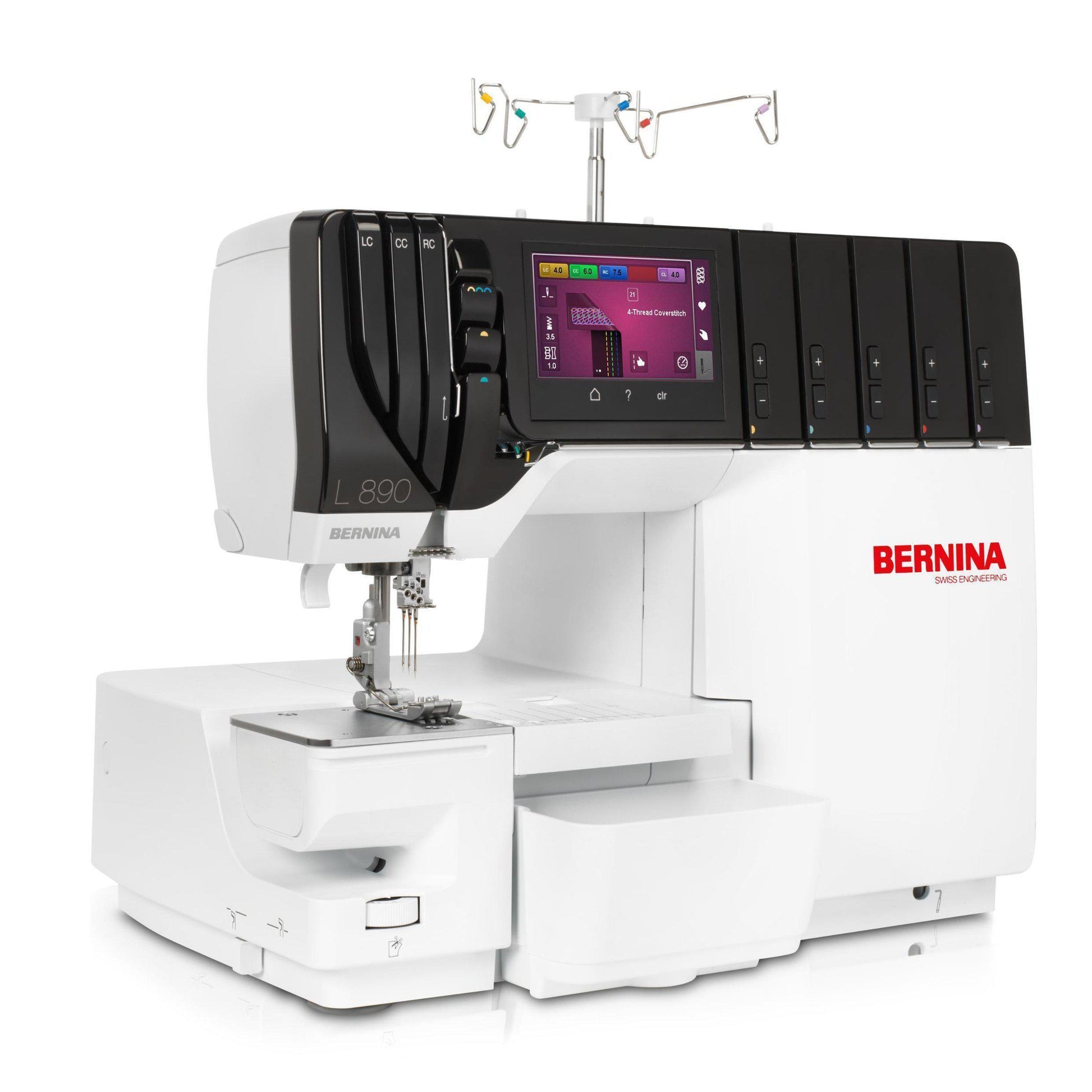 BERNINA-BERNINA L890 Serger-sewing machine-gather here online