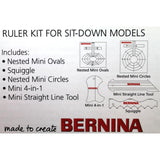 BERNINA-Ruler Kit-sewing machine bag-gather here online