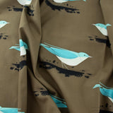 Birch Organic Fabrics-Mountain Blue Bird-fabric-gather here online