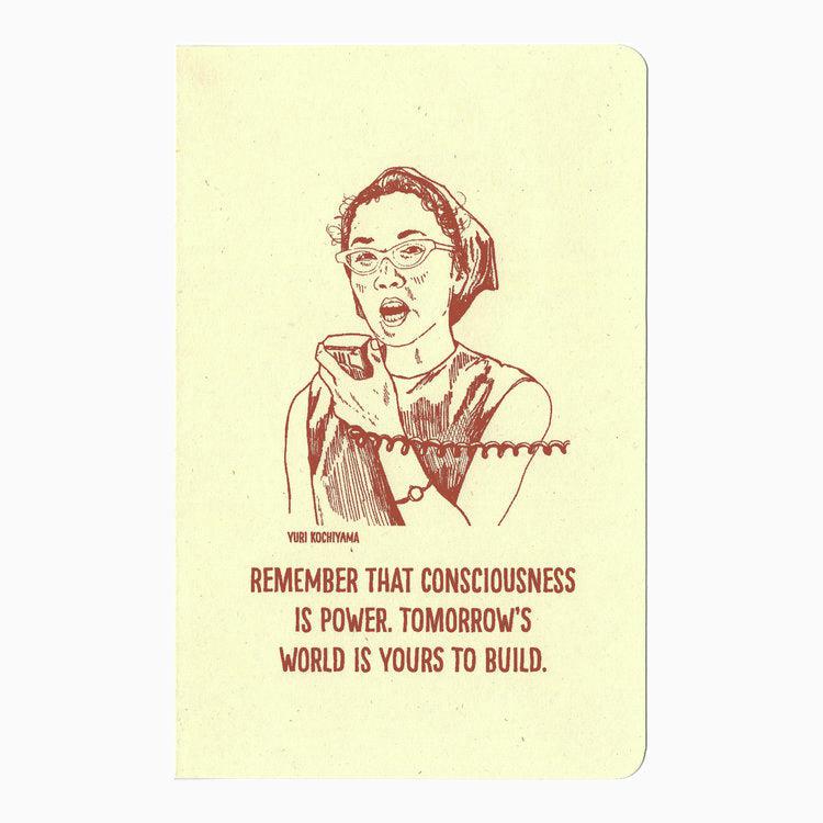 Blackbird Letterpress-Yuri Kochiyama Letterpress Journal-book-gather here online