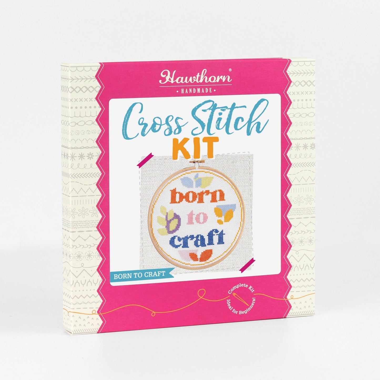 Hawthorn Handmade-Born to Craft Cross Stitch Kit-xstitch kit-gather here online