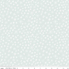 Riley Blake Designs-Snowflakes Mint-fabric-gather here online
