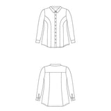 Cashmerette Sewing Patterns-Harrison Shirt Pattern-sewing pattern-Default-gather here online