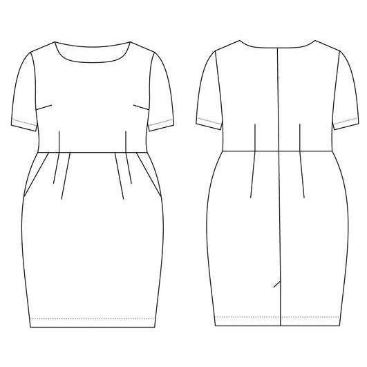 Cashmerette Sewing Patterns-Rivermont Dress & Top Pattern-sewing pattern-gather here online