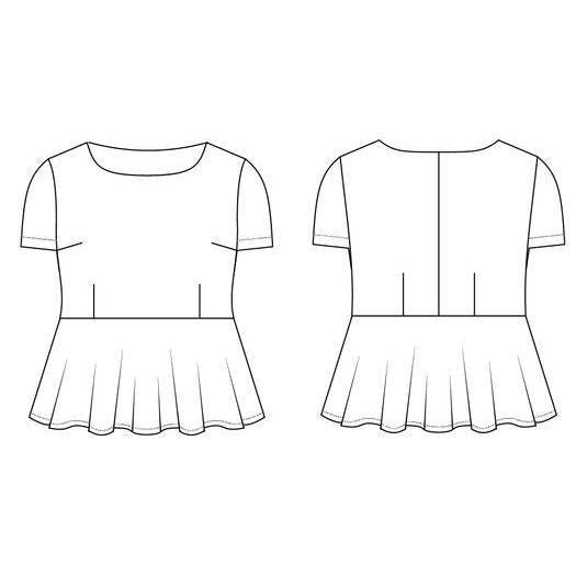 Cashmerette Sewing Patterns-Rivermont Dress & Top Pattern-sewing pattern-gather here online