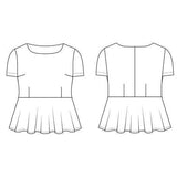 Cashmerette Sewing Patterns-Rivermont Dress & Top Pattern-sewing pattern-gather here online