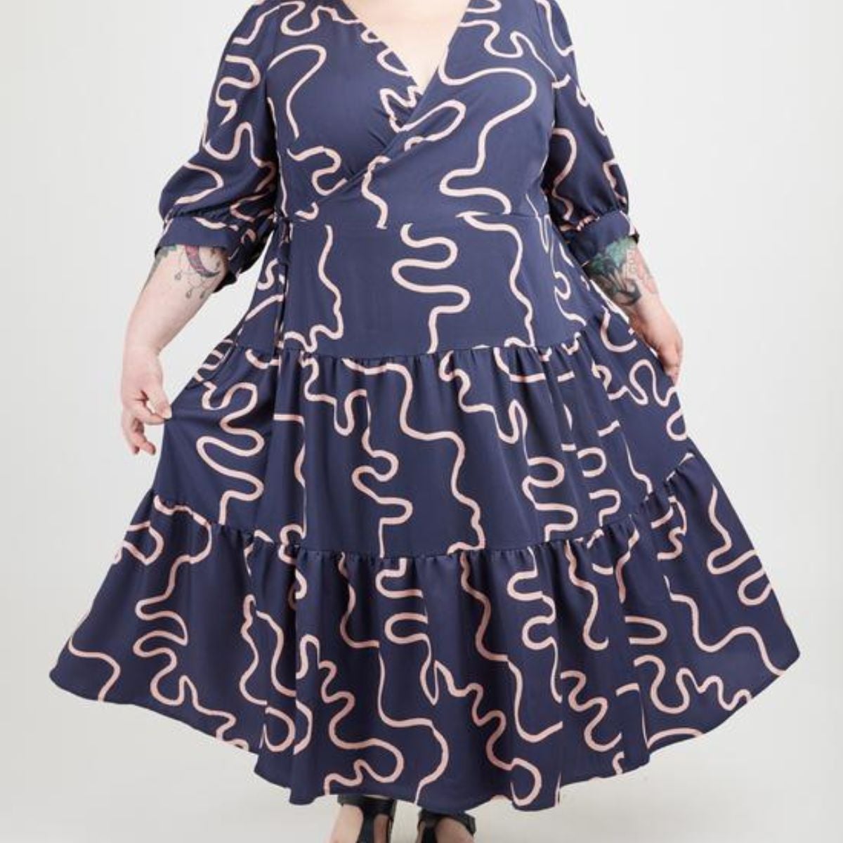 Cashmerette Sewing Patterns-Roseclair Dress Pattern-sewing pattern-gather here online