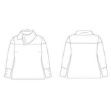 Cashmerette Sewing Patterns-Tobin Sweater Pattern-sewing pattern-gather here online