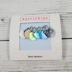 Katrinkles-Acrylic Cat Stitch Markers-knitting notion-gather here online
