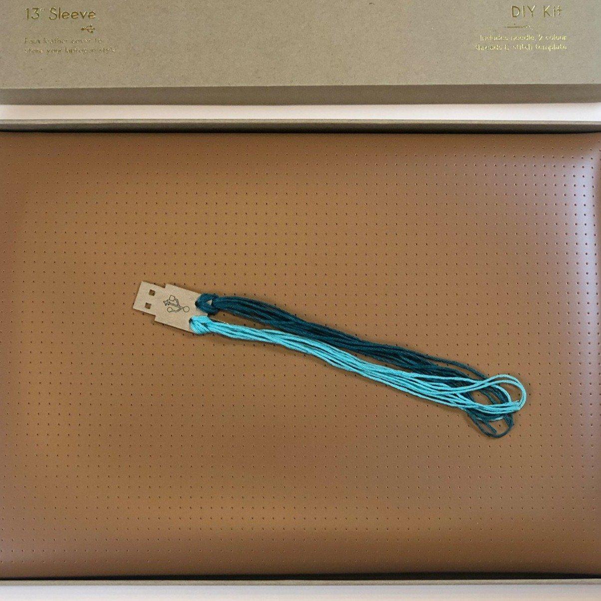 Chasing Threads-DIY Cross Stitch Laptop Sleeve Kit-xstitch kit-gather here online