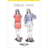 Closet Core Patterns-Cielo Top and Dress Pattern-sewing pattern-gather here online