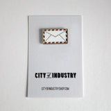 City of Industry-Airmail Enamel Pin-accessory-gather here online