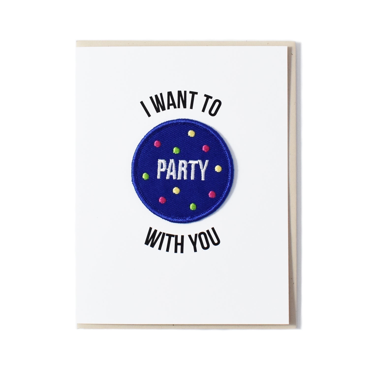 City of Industry-Party Patch on Greeting Card-greeting card-gather here online