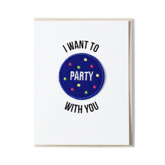 City of Industry-Party Patch on Greeting Card-greeting card-gather here online