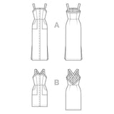 Closet Case Patterns-Fiona Sundress by Closet Case Patterns-sewing pattern-gather here online